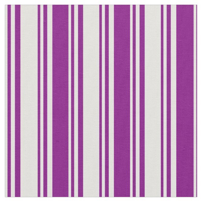 Light Cyan and Purple Pattern Fabric (Close Up)