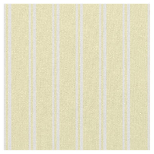 Light Cyan and Tan Lined Pattern Fabric (Close Up)