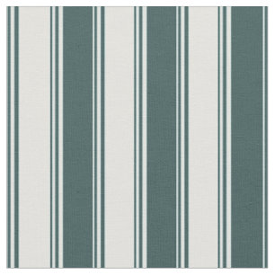 Light Cyan & Dark Slate Grey Coloured Stripes Fabric