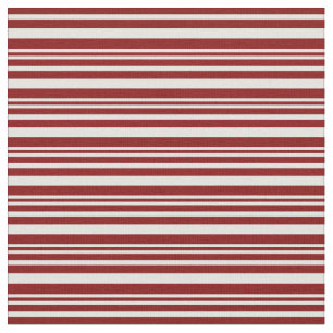 Light Cyan & Maroon Lines/Stripes Pattern Fabric