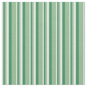 Light Cyan, Sea Green, and Dark Sea Green Lines Fabric