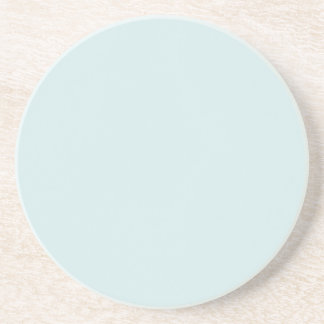 Light Cyan Solid Plain Colour Coaster