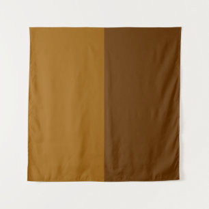Light Dark Brown Part Half Sides Design Tapestry
