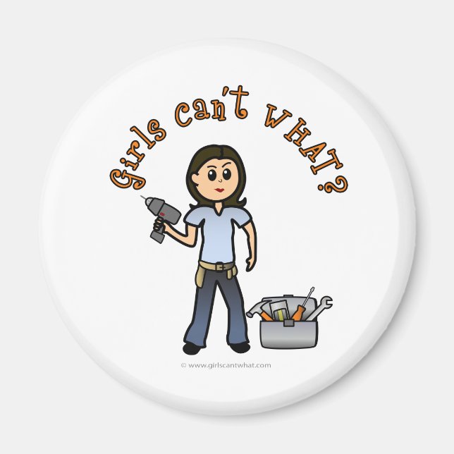 Light Do-It-Yourself Diva Magnet (Front)