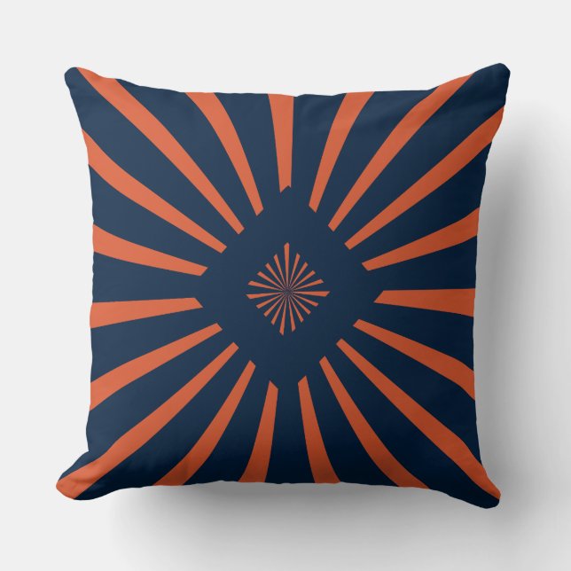 Light Effect Geometry Patterns; Line Graphic Cushion (Front)