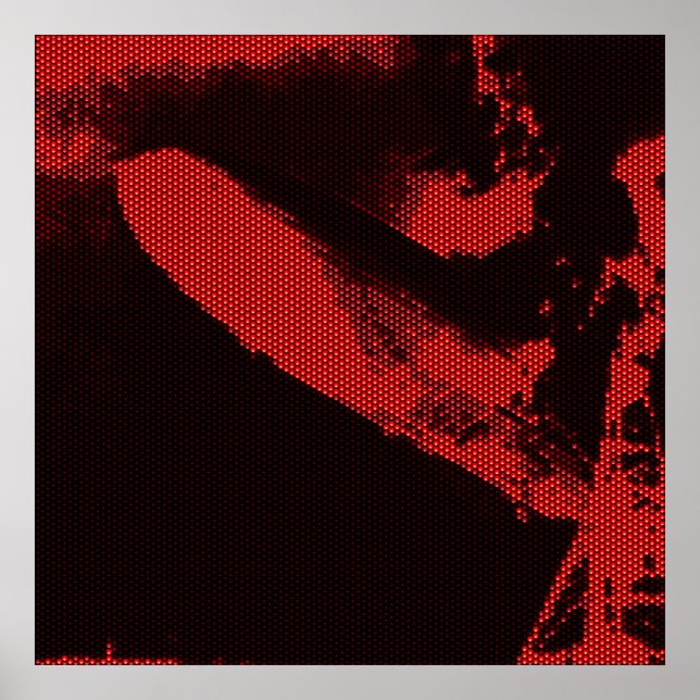 Light Emitting Diode (LED) Zeppelin Poster (Front)