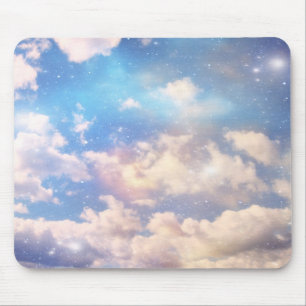 Light Fantasy Clouds Mouse Pad
