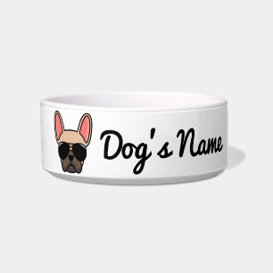 Light Fawn French Bulldog Bowl