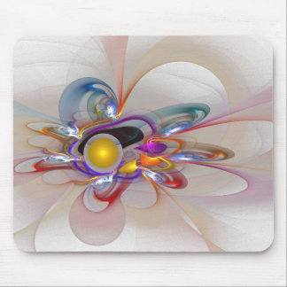 'Light Flame Abstract 134' mousepad