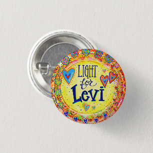 Light for Levi “Inspirivity” 3 Cm Round Badge