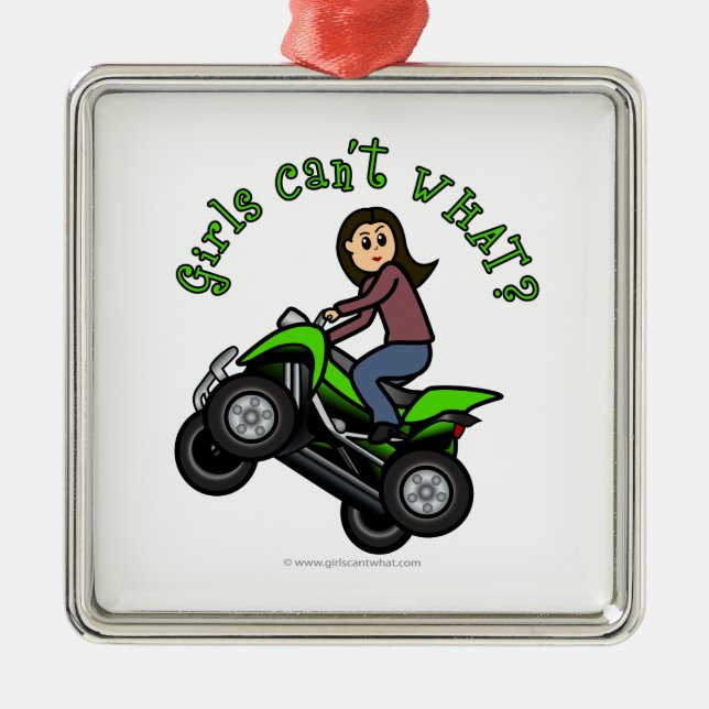 Light Four-Wheeler Metal Ornament (Front)