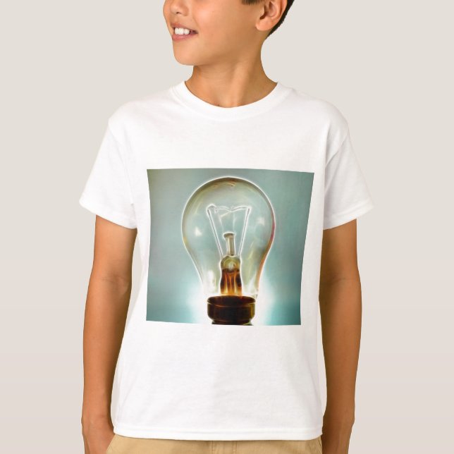 Light Fractals T-Shirt (Front)