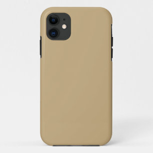 Light French Beige Solid Colour Case-Mate iPhone Case