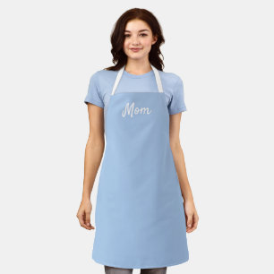 Light French Blue Mum Apron