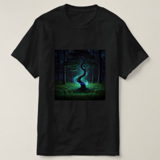 Light from a Twisted Tree T-Shirt