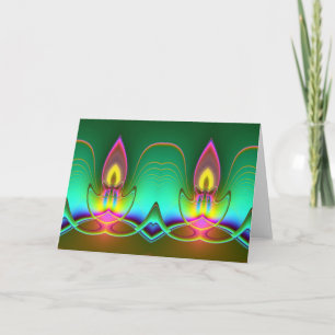 Light From Christmas Past greeting / note card