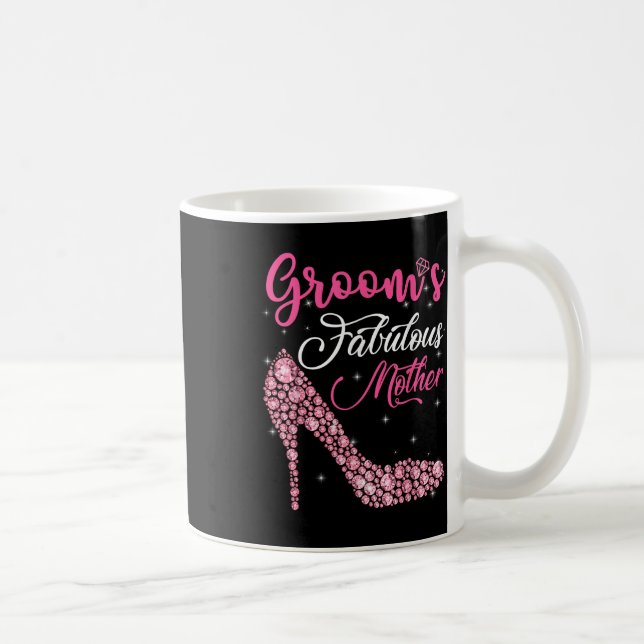 Light Gems Grooms Fabulous Mother Happy Marry Day  Coffee Mug (Right)