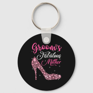 Light Gems Grooms Fabulous Mother Happy Marry Day Key Ring