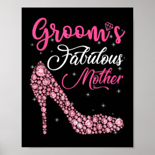 Light Gems Grooms Fabulous Mother Happy Marry Day Poster