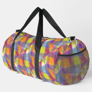 Light Geometric - Duffel Bag