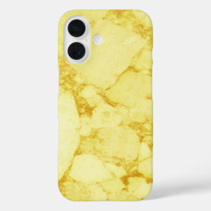 Light Gold Marble iPhone 16 Case
