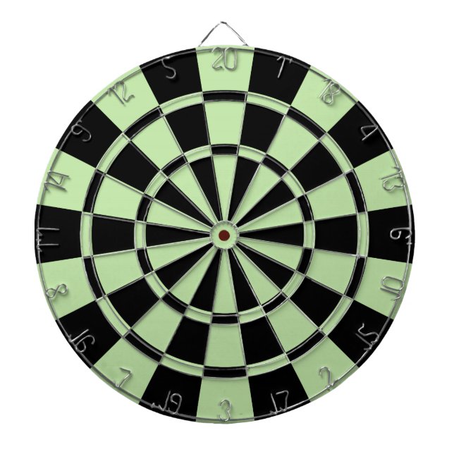 Light Green And Black Dartboard (Front)