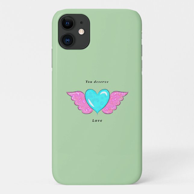 light green Case-Mate iPhone case (Back)