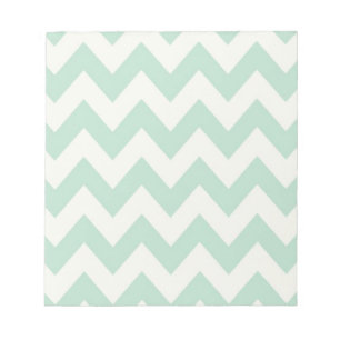 Light Green Chevron Notepads