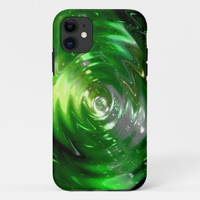 Light Green Galaxy Case-Mate iPhone Case (Back)