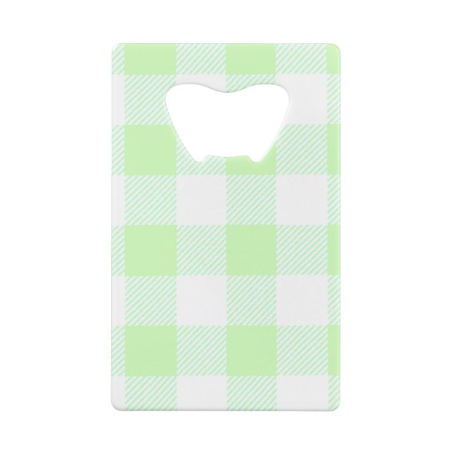 light green gingham check (Back)