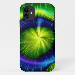 Light green orion nebula iPhone 11 case