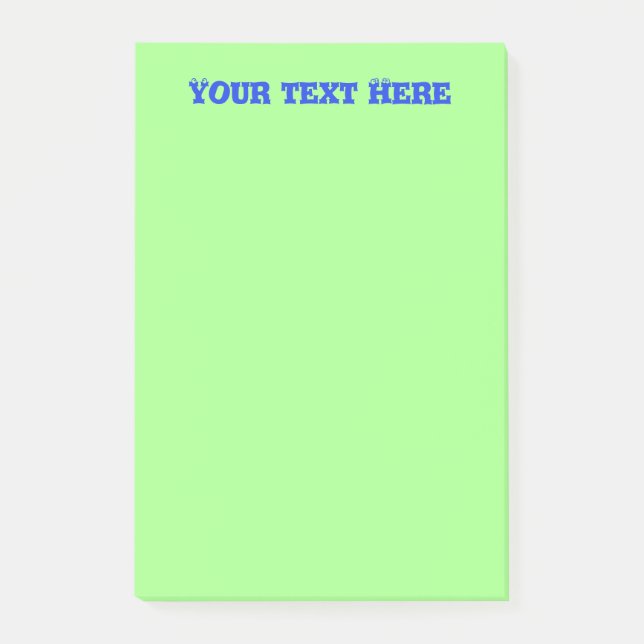 Light Green To Do List Post-it Notes (Front)