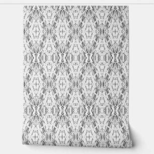 Light grey abstract geometry pattern wallpaper