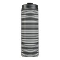 Light grey and charcoal five stripes pattern