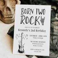 Light Grey Born Two Rock Guitar 2nd Birthday