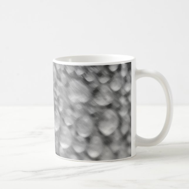 Light Grey Bubbles Mug (Right)