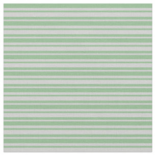 Light Grey & Dark Sea Green Lines Fabric