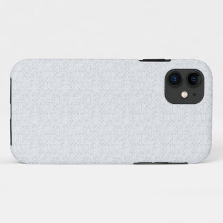 Light Grey Geometric Floral |Modern Summer Pattern iPhone 11 Case