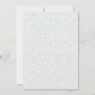 Light Grey Geometric Floral Modern Summer Pattern Invitation