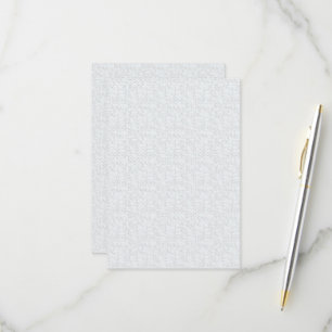 Light Grey Geometric Floral Modern Summer Pattern RSVP Card