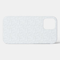 Light Grey Geometric Floral Pattern