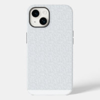 Light Grey Geometric Floral Pattern