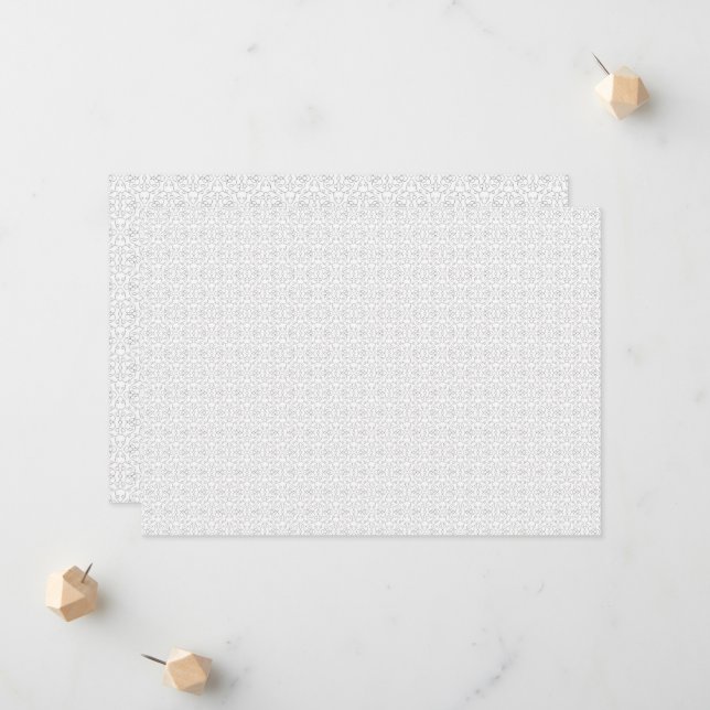 Light Grey Geometric Tile Pattern Announcement (Front/Back In Situ)