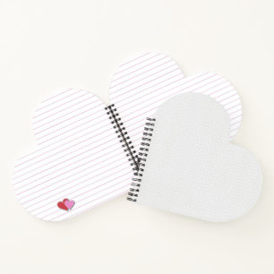 Light Grey Geometric Tile Pattern Notebook