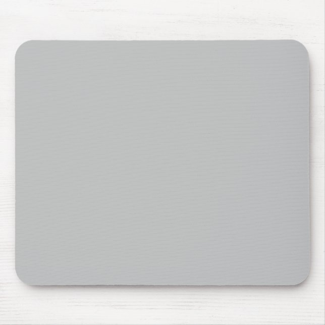 Light Grey, Grey Nickel Mousepad (Front)