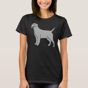 Light Grey Labrador Dog T-Shirt