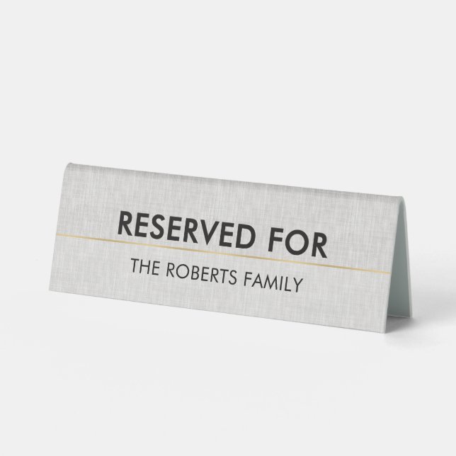Light Grey Lne Black Typography Reserved  (Front)