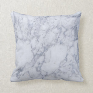 Light Grey Marble Stone Pattern Cushion