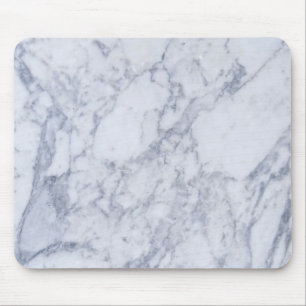 Light Grey Marble Stone Pattern Mouse Pad