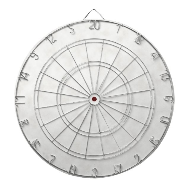 Light Grey Parchment Texture Background Dartboard (Front)